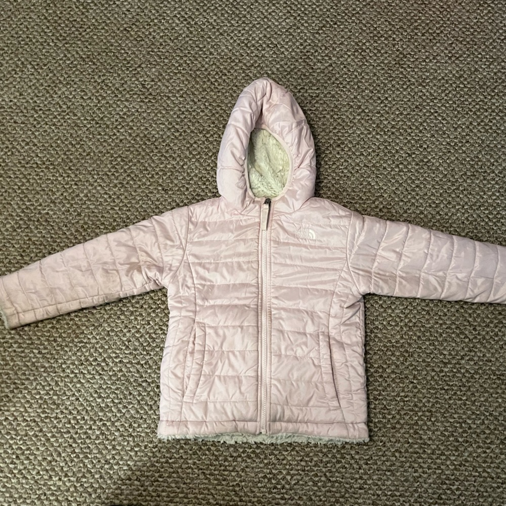 Girls 5T North Face Reversible Jacket